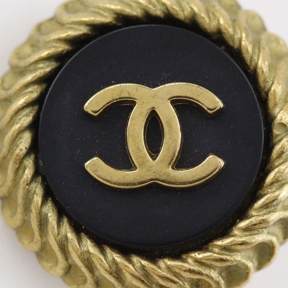 Chanel Cc Logo Clip-On Earrings Metal #246681C80B - Picture 7 of 9